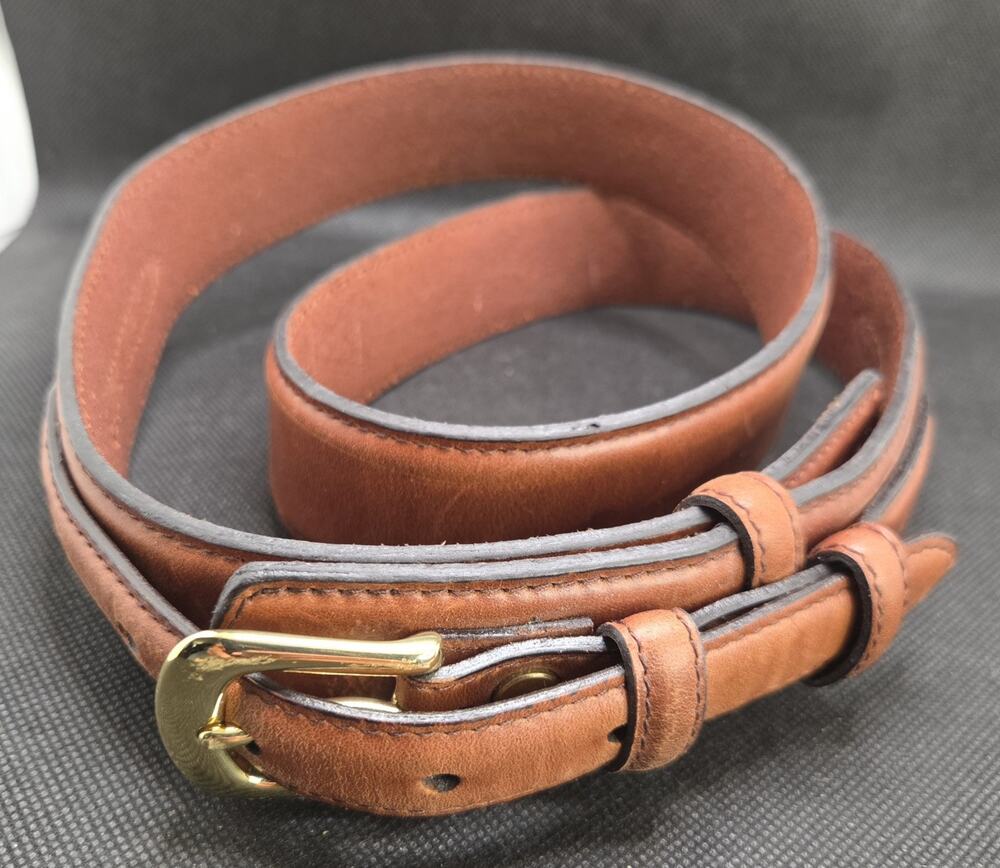 3D Belt Company Men's 1.25" Ranger Double Keepers Belt 2088 Tan Brown Size 33